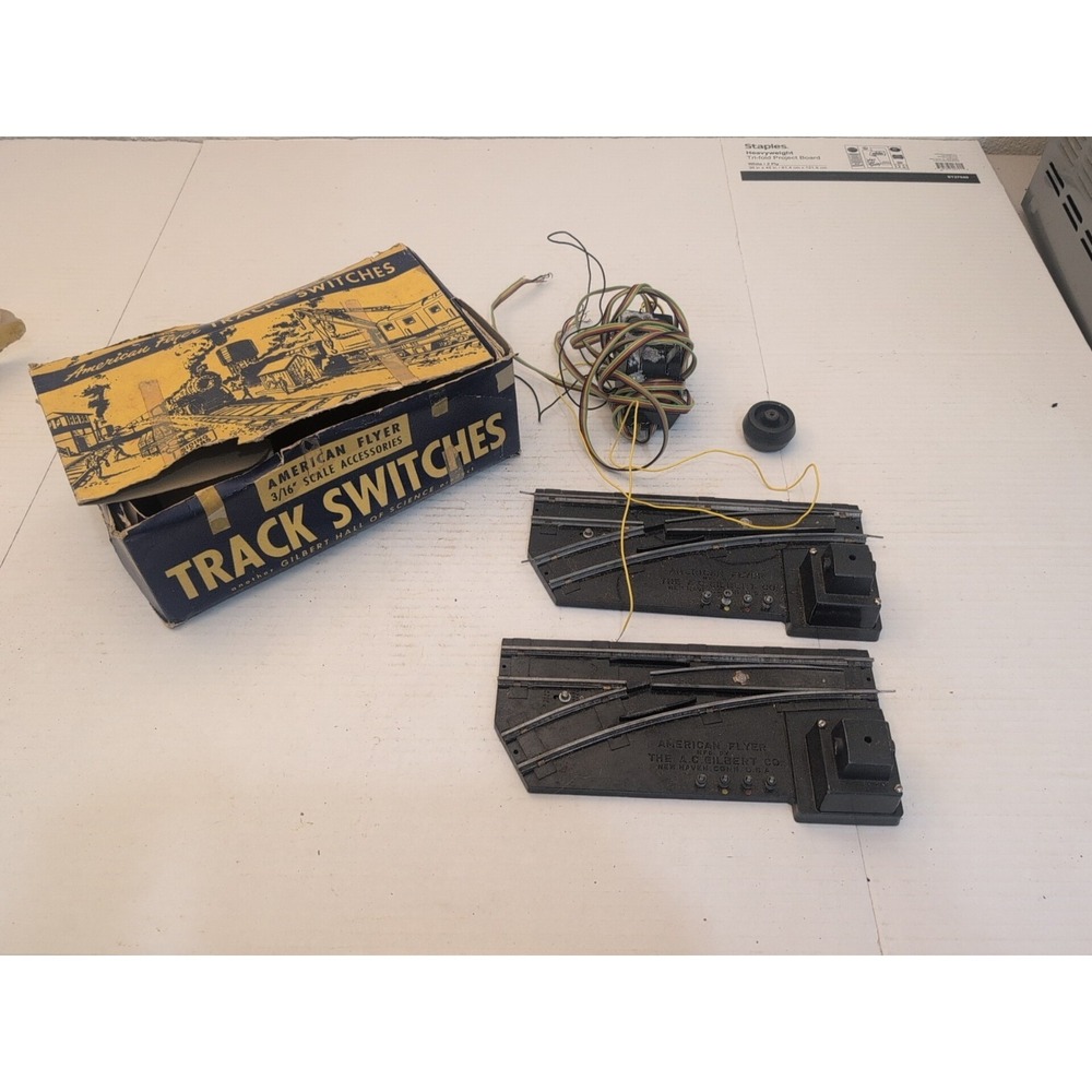 Vintage American Flyer 720A Switches Tested Original Box